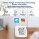 thumbnail image 4 of Tuya Smart Wifi Temperature And Humidity Sensor Usb Power Indoor Hygrometer Thermometer, 4 of 5