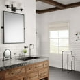 thumbnail image 5 of Gatco 1391MX Table Mirror, 7.5" Dia, Matte Black, 5 of 5