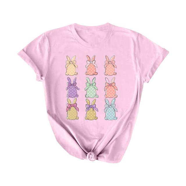 Mujeres Pantalones Cortos de Manga Corta Impresa Floral Cuello Redondo Superior / Camisa Poliéster, Blusa Casual de Moda para el Uso Diario Del Hogar