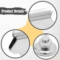 thumbnail image 6 of FVDPWYE Place Card Holder Decorative Price Tag Display Stand Picture Holder Table Number Silver, 6 of 9