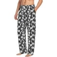 thumbnail image 2 of Xecao Tulips Flowers Men's Straight Lounge Pajama Pants: The Ultimate in Comfortable Sleepwear, 2 of 9