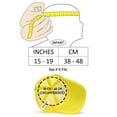 thumbnail image 5 of DALIX Infant Trucker Hat Baby Cap Tiny Extra Small Girls Boys in Yellow White, 5 of 5