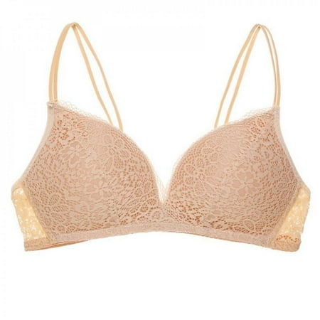 

Velocity 1pcs Women Bralette Seamless Lace Bra Wire Thin Underwear Lingerie Soft Push Up Bras Top