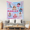 thumbnail image 3 of JML Custom Blanket with Cartoon Images and Name, Personalized Gift, Soft Throw in Multiple Sizes for Children, Boy & Boyfriend, 3 of 6