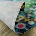 thumbnail image 5 of Ambesonne Floral Place Mats Set of 4, Flying Dandelions Art, Standard Size, Multicolor, 5 of 6