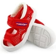 thumbnail image 6 of Toddler Boys Girls Unisex Baby Summer Sport Sandals Closed Toe Non-Slip Rubber Sole Pool Beach Mesh Sneakers Lightweight Outdoor Water Shoes, 6 of 7