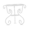 thumbnail image 4 of koolsoo Plant Stand Decorative Supports Rack Heavy Duty for Balconies Courtyard Room White, 4 of 9