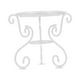 thumbnail image 4 of Soporte para plantas de hierro decorativo para interiores y exteriores, soporte para macetas. Blanco, 4 of 9