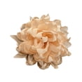 thumbnail image 4 of Broche de flores, broche de camelia de satén, broche de flores, broche de solapa para el cabello albaricoque, 4 of 9