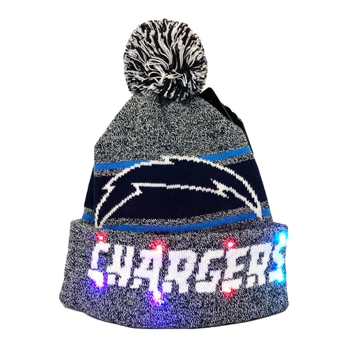 49ers Led Knit Pom Beanie Light em up 