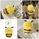 thumbnail image 5 of Llavero de abeja de peluche, muñeco kawaii, llavero de animal, colgante de abeja realista para mochilas, decoración de fiesta de baby shower, recuerdos., 5 of 6