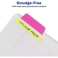 thumbnail image 4 of Avery Margin Ultra Tabs, 2.5" x 1", 2-Side Writable, Assorted Neon Color, 48 Repositionable Page Tabs (74865), 4 of 5