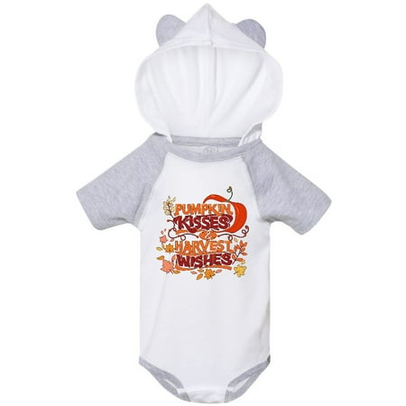 

Inktastic Pumpkin Kisses Gift Baby Boy or Baby Girl Bodysuit