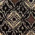 thumbnail image 3 of Plutus 22" x 22" Daliah Ice Chevron Luxury Outdoor Throw Pillow in Black, 3 of 3