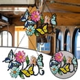 thumbnail image 1 of Flower Acrylic Printing Plane Window Hanging Multi Color Flower Wall Art Decoration Listing, 1 of 6