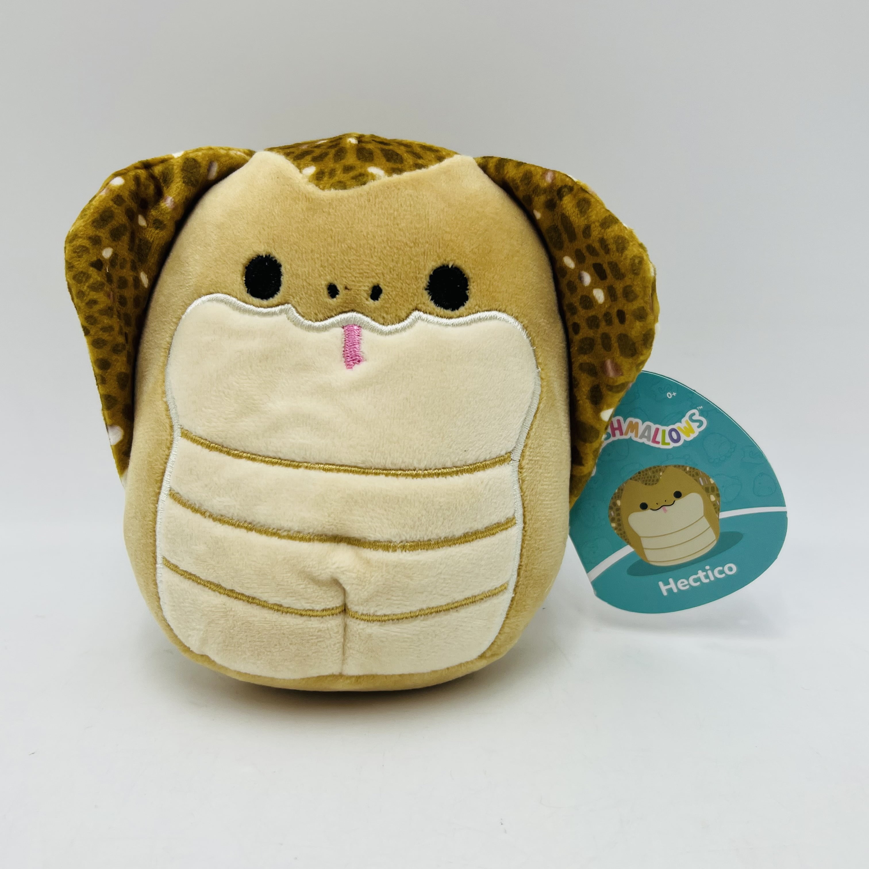 Squishmallows Hectico Cobra Snake 5" Green Plush Stuffed Animal