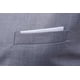 thumbnail image 5 of Chaleco de traje liso con cuello en V para hombre - Chaleco de boda ajustado - Chaleco formal de poliéster para negocios, tallas M-XXXXXXL, 5 of 8