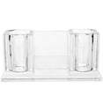 thumbnail image 1 of KAKOWELY Support de Micro pour Bureau Support de Micro Acrylique Rangement de Microphone Support de Microphone Sans Fil 7.6"X3.54"X2.64 Pouces, 1 of 5