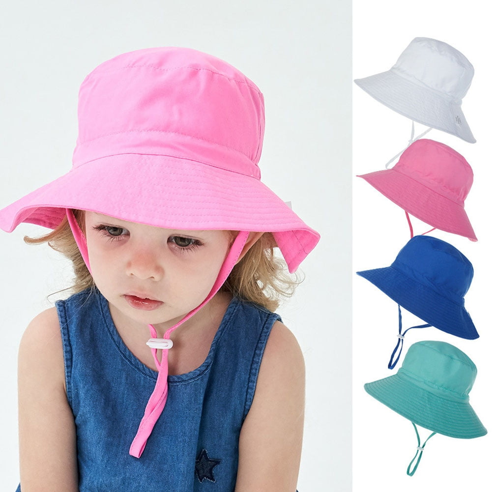 TOPOINT Adjustable Kids Toddler Baby Sun Hat Breathable And Wide Brim