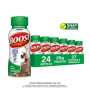 BOOST High Protein Ready to Drink Nutritional Drink, Café Mocha, 24 Count (4 - 6 Packs)