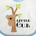 thumbnail image 4 of Inktastic Koala Bear Little Cub Boys or Girls Baby Bib, 4 of 4