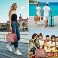 thumbnail image 7 of Obrewu Pioneer Flower Lunch Bag for Adult, Insulated, Leakproof, Oxford Cloth, 7 of 7