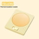 thumbnail image 3 of Calentador de tazas | Calentador de tazas para escritorio | Almohadilla calefactora con control automático de temperatura | Para oficina y hogar | Calentador de café y té | Alimentación de 110-220 V, 3 of 4