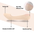 thumbnail image 2 of SIMIYA 18 Pairs No Show Socks Women for Flats 6 to 18 Pairs Non Slip Invisible Ultra Low Cut Socks Shoe Size 5-8, 2 of 6