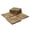 White Oak, variant on Natural Acacia 12x12 Interlocking Wood Deck Tiles for Balcony, Garden, Patio, Poolside Decor - Waterproof Indoor & Outdoor Flooring - 12 Slats, Square Joints, Pack 9, White Oak Color