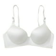 thumbnail image 2 of Paiwinds Women's Back Closure Backless Bra, Seamless Push Up V-Neck Design for Alluring Look, Wirefree Comfort & Everyday Wear, 2 of 9