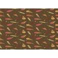 thumbnail image 1 of Ahgly Company Machine Washable Indoor Rectangle Transitional Red Brown Area Rugs, 5' x 8', 1 of 7