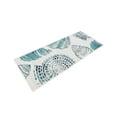 thumbnail image 4 of Unique Loom Outdoor Coastal Collection Area Rug - Bodrum (2' 7" x 10' Runner Ivory/Navy Blue), 4 of 9