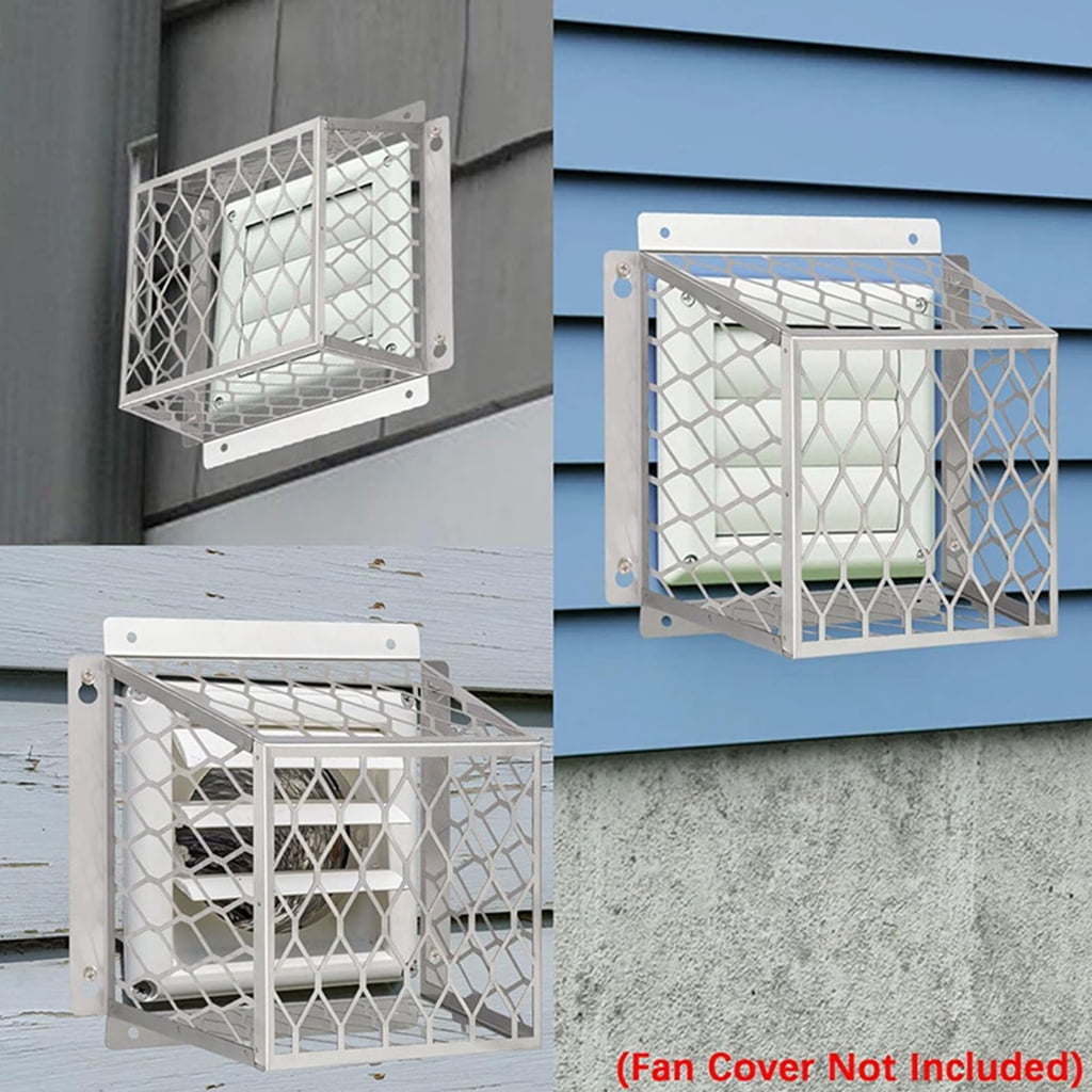 Dryer Vents Covers Guard Steel Dryer Vents Bird Guard Drying Systems Protector for Bathroom Exhaust Ventilation Enduring