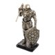 thumbnail image 5 of BRIGHTFUFU Escultura de caballeros medievales Estatua de caballeros de pie para decoración del hogar y la oficina Estatuilla de caballeros de resina Estatua medieval para sala de estar Dorado, 5 of 8