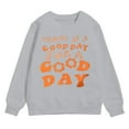 thumbnail image 4 of Gubotare Long Sleeve Sweatshirt Girl Girls Crewneck Sweatshirt Long Sleeve Pullover Tops Sweatshirts Size 6 (Grey,6 Years), 4 of 4