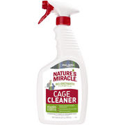 Nature's Miracle Cage Cleaner 24 fl oz, Small Animal Formula, Cleans And Deodorizes Small Animal Cages, 2nd Edition