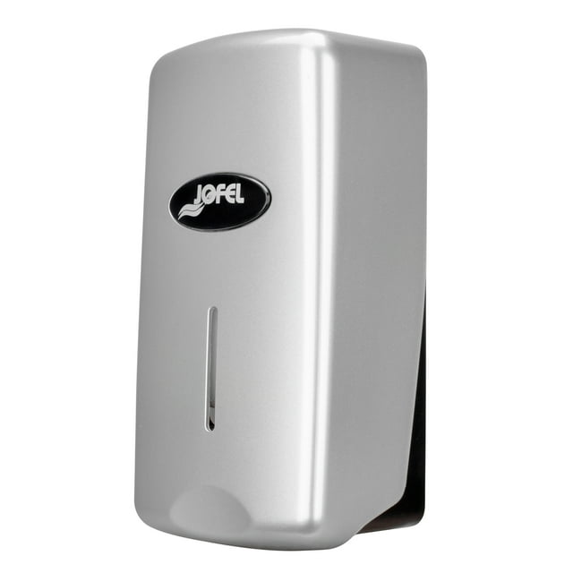 Despachador de jabón líquido Jofel Manual de Plástico ABS Smart Silver 1 Litro