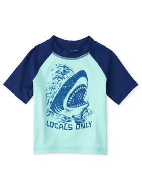 The Children's Place Toddler Boy Graphic Rashguard Swim Shirt