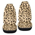 thumbnail image 6 of ZIATUBLE Leopard Print Front Seat Cover Set Aesthetic High Back Bucket Seat Covers 2 Packs Washable Vehicle Seat Protectors for Trucks Van SUV Car Seat Cover Auto Interior Accessory for Women, 6 of 7