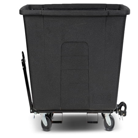 Toter 1 Cubic Yard 1 000 lbs. Capacity Towable Mobile Truck - Blackstone