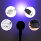 thumbnail image 5 of Muyoka Luz LED UV Luz de curado de uñas LED con abrazadera de cuello de cisne Lámpara de cuello de cisne flexible Portátil 5V 3W LED USB Luz nocturna para gel de uñas Inspección de dinero Identificaci Muyoka Hogar, 5 of 7