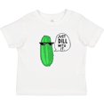 thumbnail image 3 of Inktastic Just Dill with It Chill Dill Pickle in Sunglasses Boys or Girls Baby T-Shirt, 3 of 5