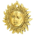 thumbnail image 3 of Charmy Crafts Metal Sun, Room Décor, Gifts Article for Wall Décor (Golden, 7.5 x 7.5 inch), 3 of 5