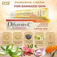 thumbnail image 2 of Difumin-C Face and Body Cream, Vitamin C Skin Care Cream, Lightweight Moisturizing Cream for Daily Use, All Skin Types, 2.30 fl oz / 65 g, 2 of 6