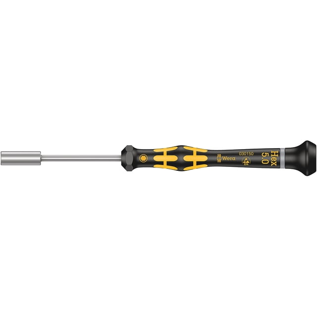 Destornillador Wera 05030150001 - Espiratuercas hexagonal (5 mm x 6 cm)
