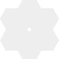 thumbnail image 4 of 36"OD x 2"ID x 12 1/2"C x 1"P Daisy Architectural Grade PVC Contemporary Ceiling Medallion, 4 of 11