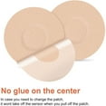 thumbnail image 3 of SUKVPSI 25 Pack Freestyle Bandage for Libre 3 Sensor Covers Waterproof 14 Days Overpatch Tape CGM Adhesive Patches Without Hole, Beige, 3 of 6