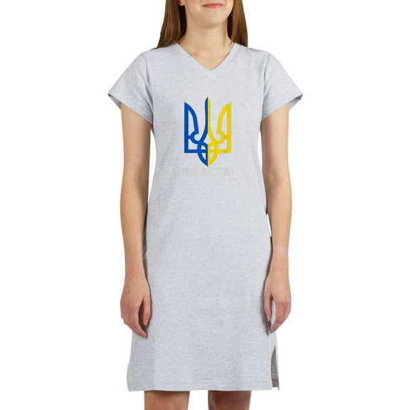 CafePress - I Stand With Ukraine Flag Support Ukraine T Shirt - Women's Nightshirt