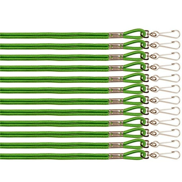 Champion Sports 126GN Heavy Nylon Lanyard, Green