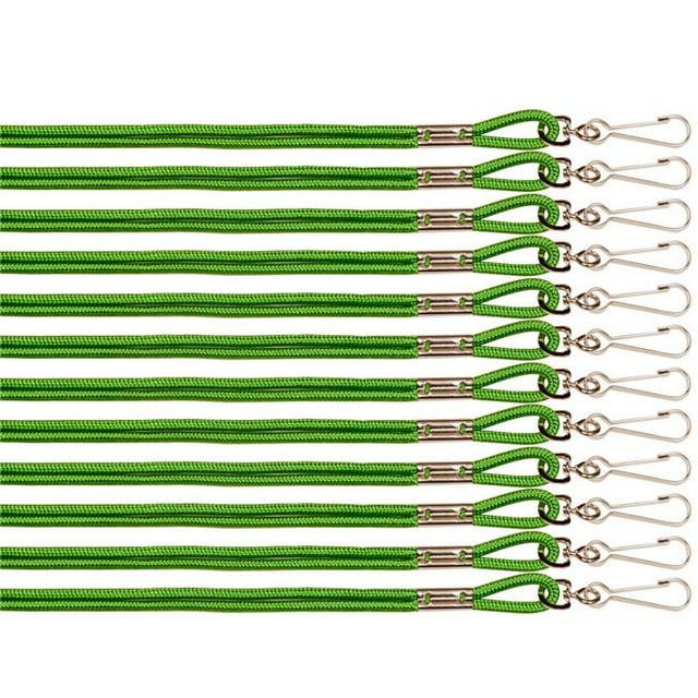 Heavy Nylon Lanyard, Green